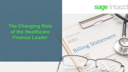 The Changing Role of The Healthcare Finance Leader